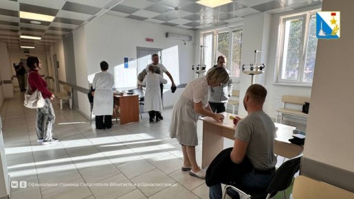В поликлинике на Ерошенко ветераны спецоперации прошли диспансеризацию