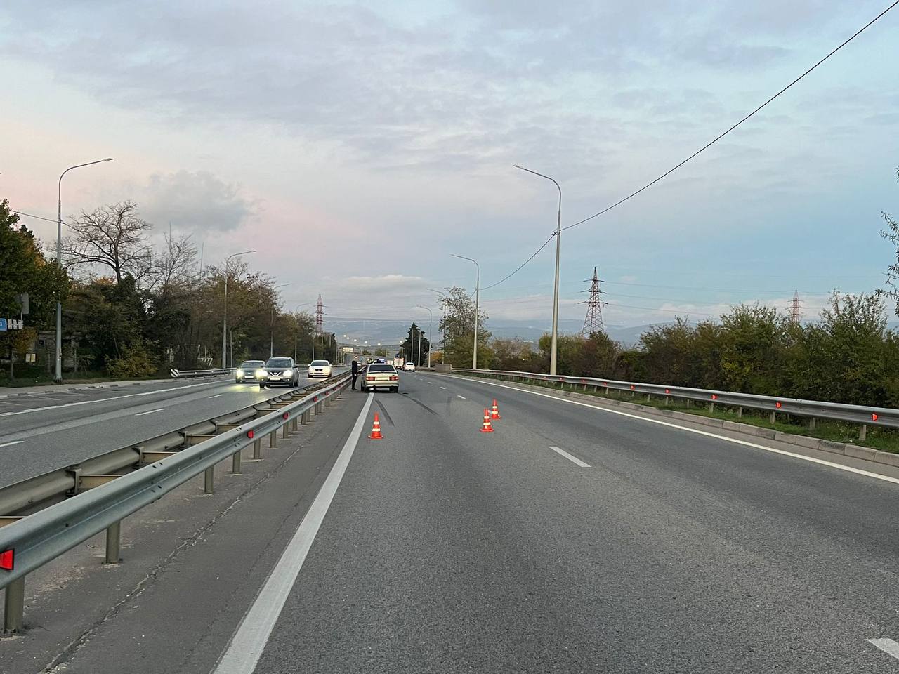 ДТП на автодороге «Севастополь-Инкерман» с пострадавшим пешеходом