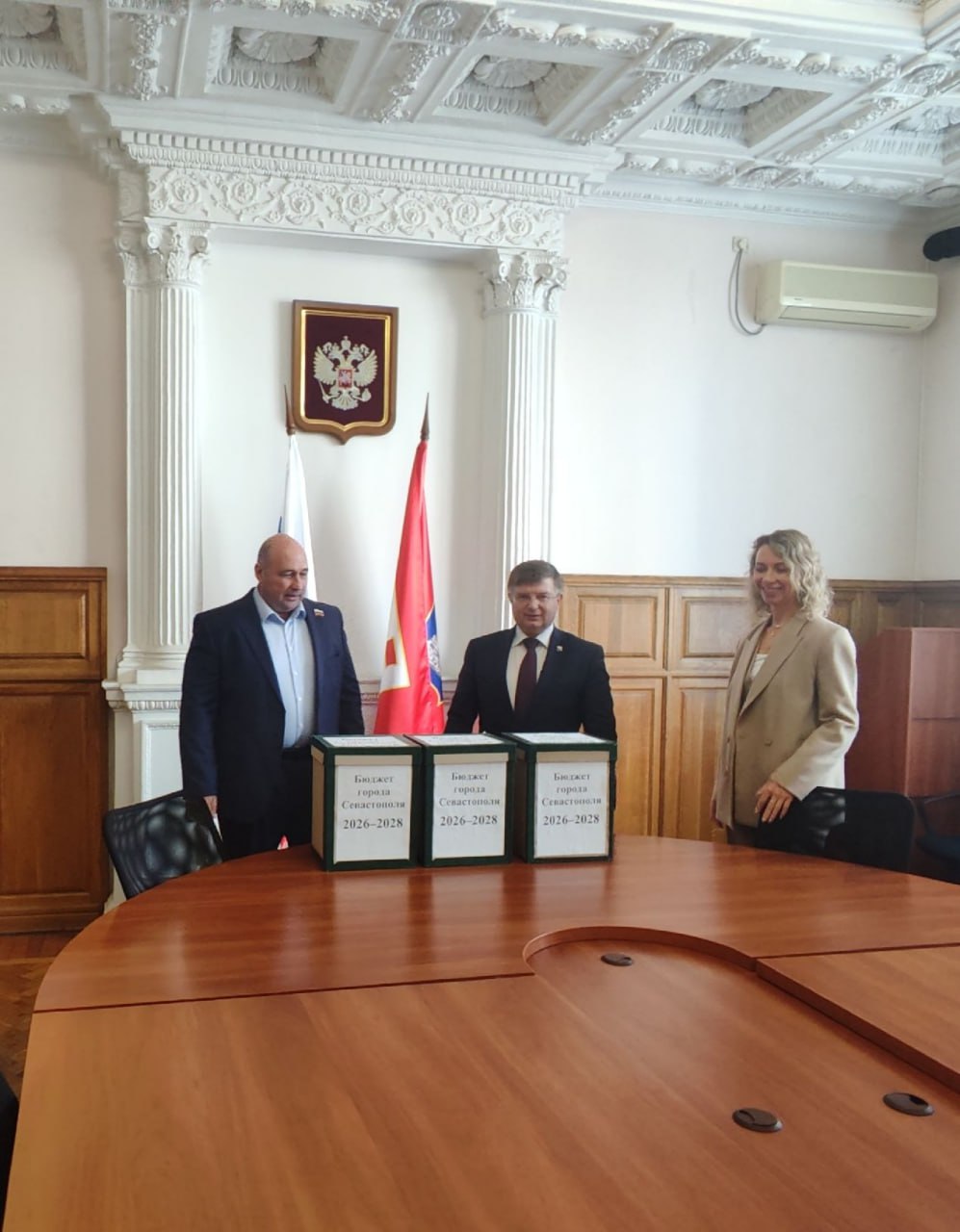 Правительство Севастополя сегодня внесло проект закона города Севастополя «О бюджете города Севастополя на 2026 год и плановый период 2027 и 2028 годов» в Законодательное собрание города Севастополя Правительство Севастополя сегодня внесло проект закона города Севастополя «О бюджете города Севастополя на 2026 год и плановый период 2027 и 2028 годов» в Законодательное собрание города Севастополя
