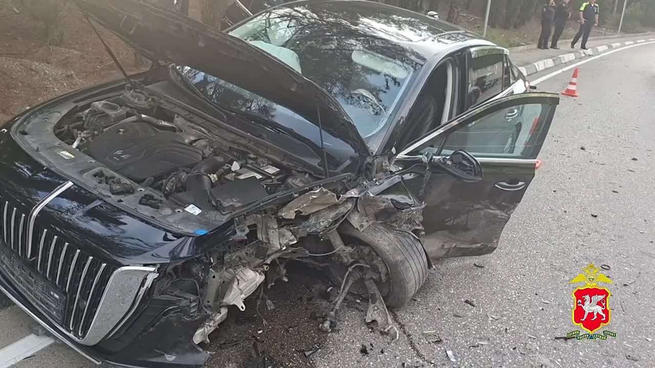 В аварии на трассе Ялта — Севастополь пострадал один человек