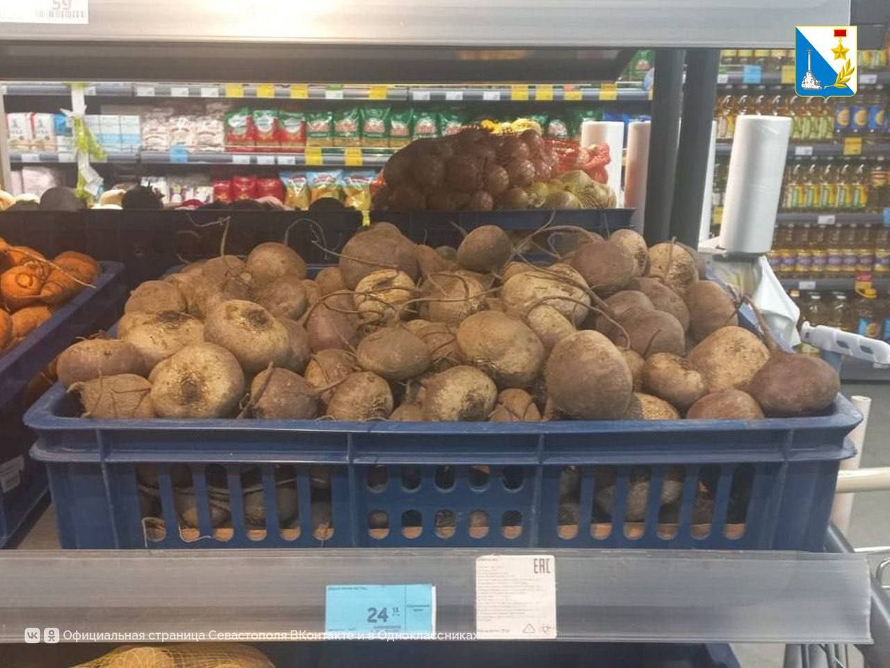 В Севастополе за прошедшую неделю подешевел «борщевой набор» В Севастополе за прошедшую неделю подешевел «борщевой набор»