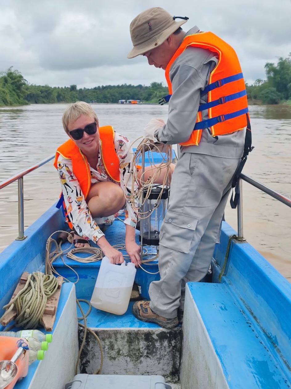 Севастопольские учёные исследуют экосистему вьетнамской реки Донгнай Севастопольские учёные исследуют экосистему вьетнамской реки Донгнай
