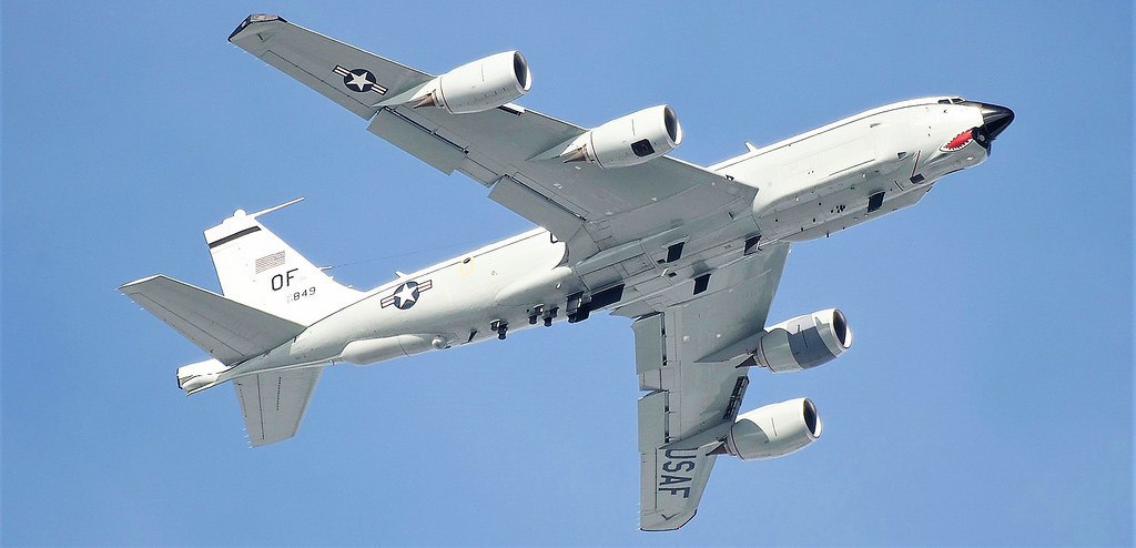 Над Чёрным морем был замечен самолёт-разведчик США Над Чёрным морем был замечен самолёт-разведчик США