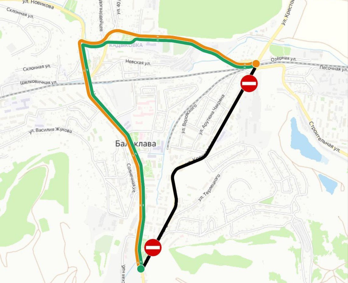 Из-за проведения дорожных работ по ул. Крестовского до их завершения вводится временное ограничение проезда для всех видов транспорта