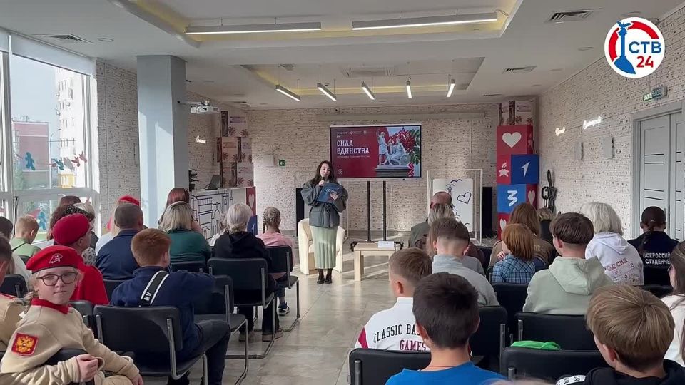 Севастопольская молодёжь встретилась с участникам спецоперации