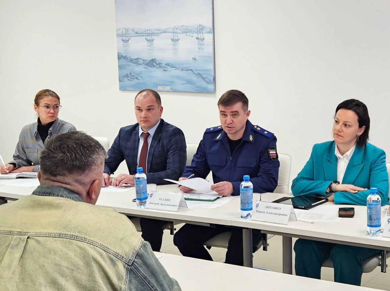 Илья Пестерников: Совместно с первым заместителем прокурора города Севастополя Дмитрием Теллиным и исполняющим обязанности заместителя Губернатора Севастополя Марией Литовко провели личный приём предпринимателей