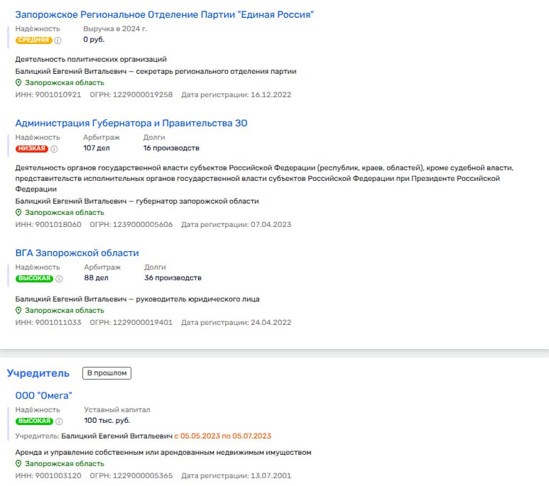 Бизнес-спрут семьи Балицкого: как губернатор Запорожья совмещает власть и миллионы Бизнес-спрут семьи Балицкого: как губернатор Запорожья совмещает власть и миллионы