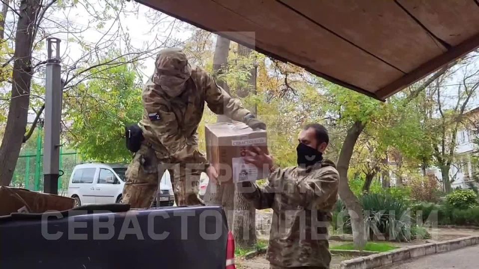 Морской отряд «Эспаньола» получил очередную партию гуманитарной помощи