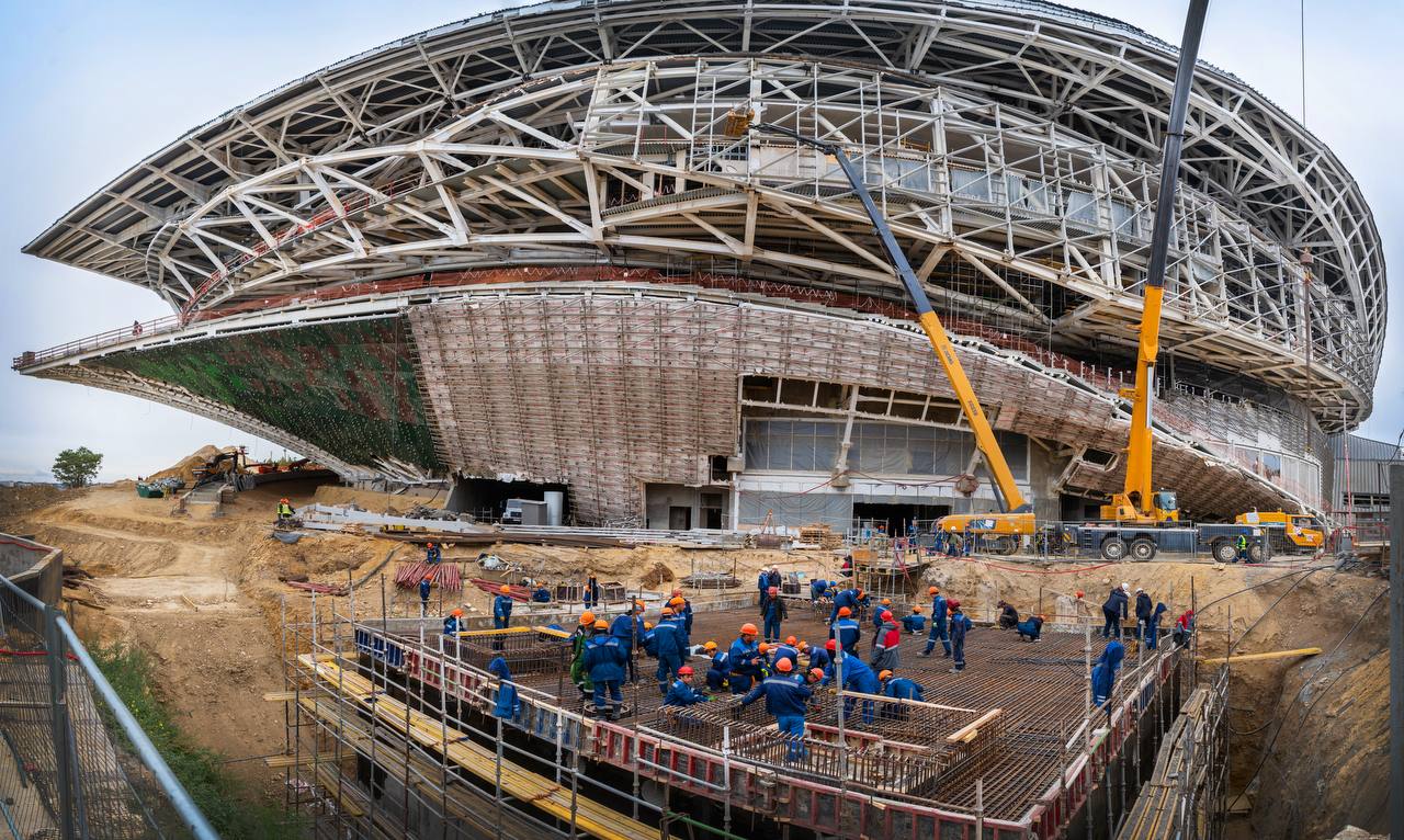 Стройка культурного кластера на мысе Хрустальном напоминает сборку сложного, но прекрасного пазла