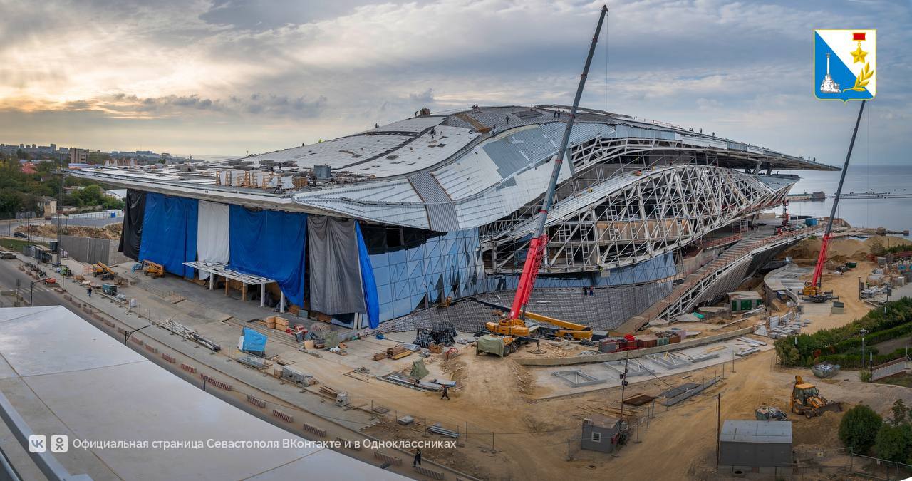 На мысе Хрустальном идет строительство культурного комплекса