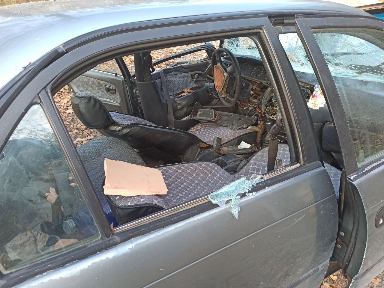 Ликвидация последствий ДТП в районе села Широкое