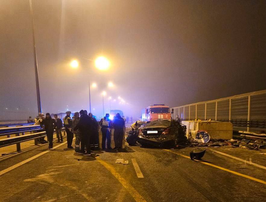 На Крымском мосту произошло смертельное ДТП, унесшее жизни двух человек На Крымском мосту произошло смертельное ДТП, унесшее жизни двух человек