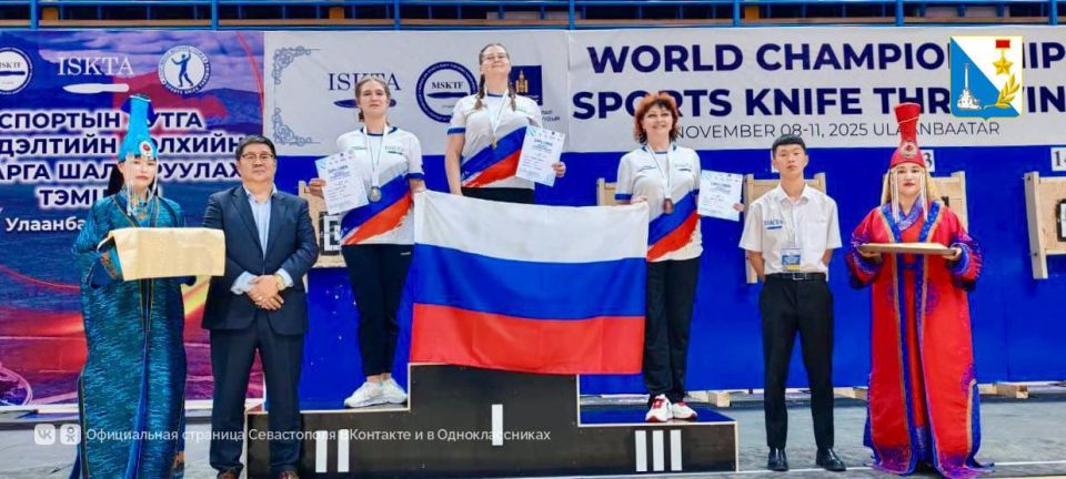 Наталия Долгих завоевала шесть медалей на чемпионате мира по спортивному метанию ножа