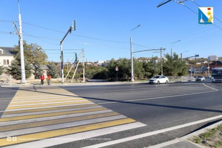 Масштабное обновление дорожной инфраструктуры продолжается в Севастополе