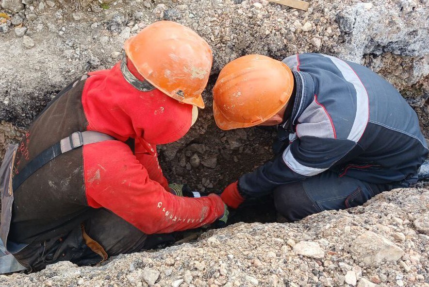Водоканал: Рабочие моменты. Провели ремонтные работы на сетях водоснабжения Водоканал: Рабочие моменты. Провели ремонтные работы на сетях водоснабжения