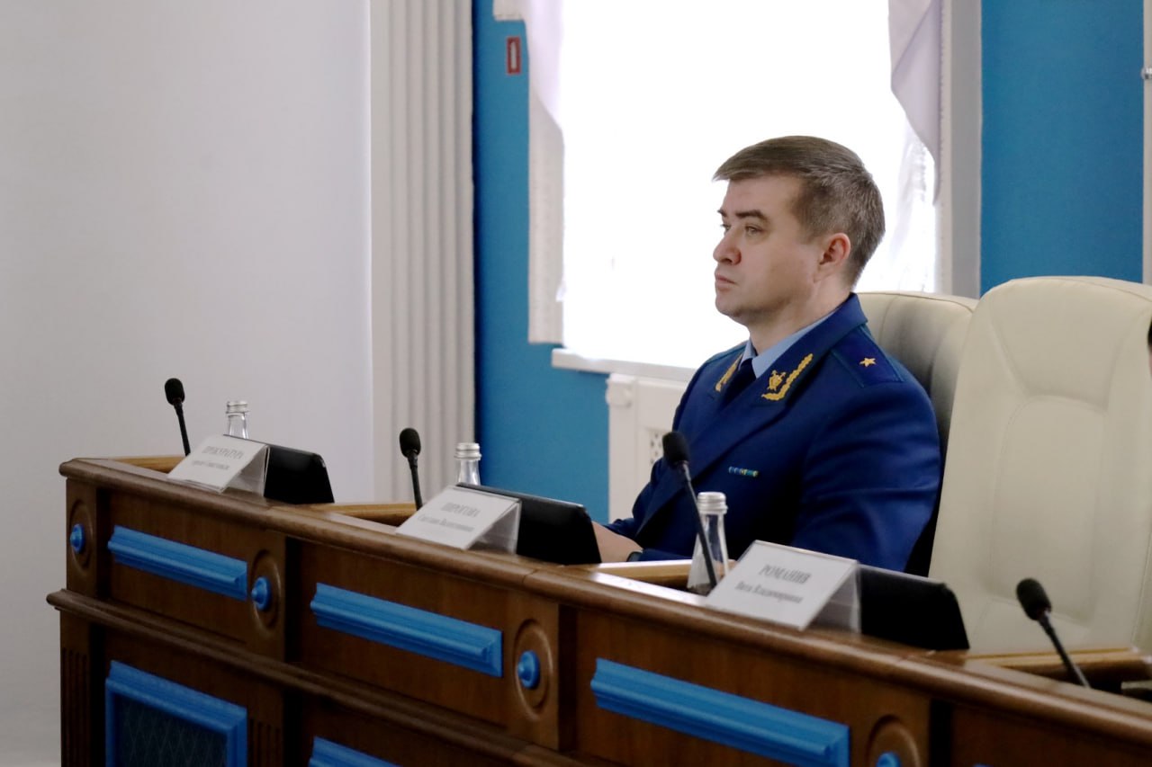 Исполняющий обязанности прокурора города Севастополя Дмитрий Теллин принял участие в рассмотрении бюджета города на 2026 год в Законодательном Собрании Севастополя Исполняющий обязанности прокурора города Севастополя Дмитрий Теллин принял участие в рассмотрении бюджета города на 2026 год в Законодательном Собрании Севастополя