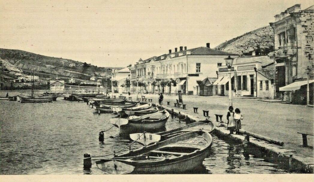 Набережная в Балаклаве, 1900-1905 годы