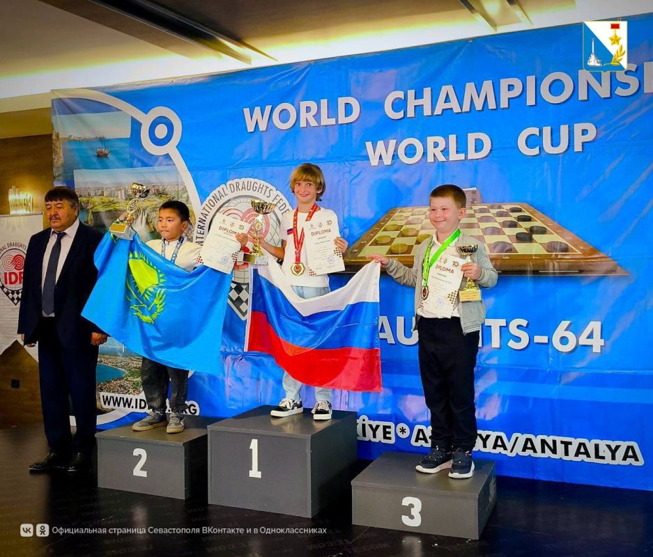 Севастополец Николай Краснов завоевал семь медалей на первенстве мира по шашкам в Турции Севастополец Николай Краснов завоевал семь медалей на первенстве мира по шашкам в Турции