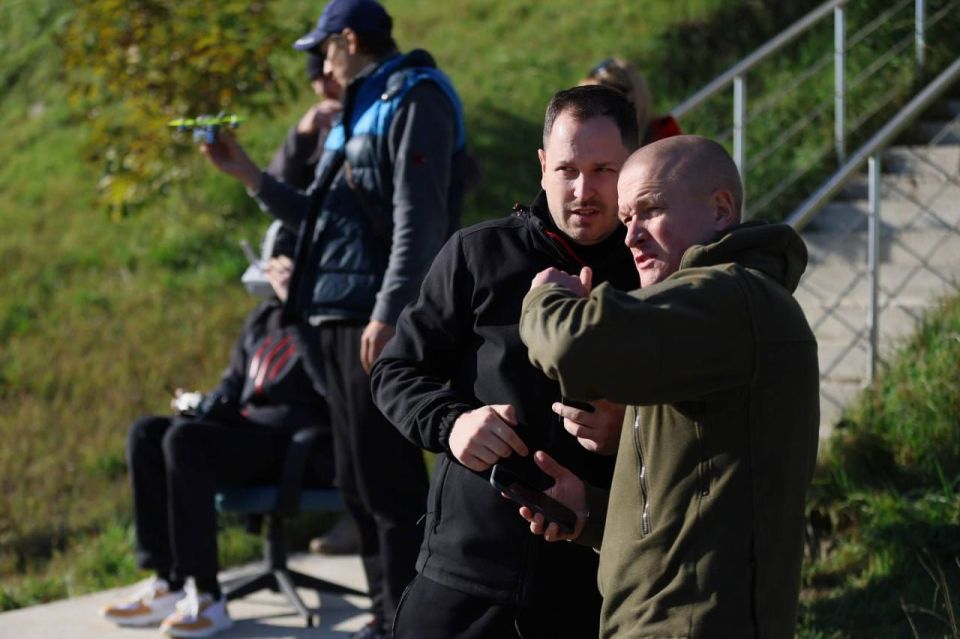 Михаил Развожаев: Официальные соревнования по гонкам дронов прошли в Севастополе