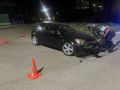 В Севастополе мотоциклист влетел в легковушку и травмировался