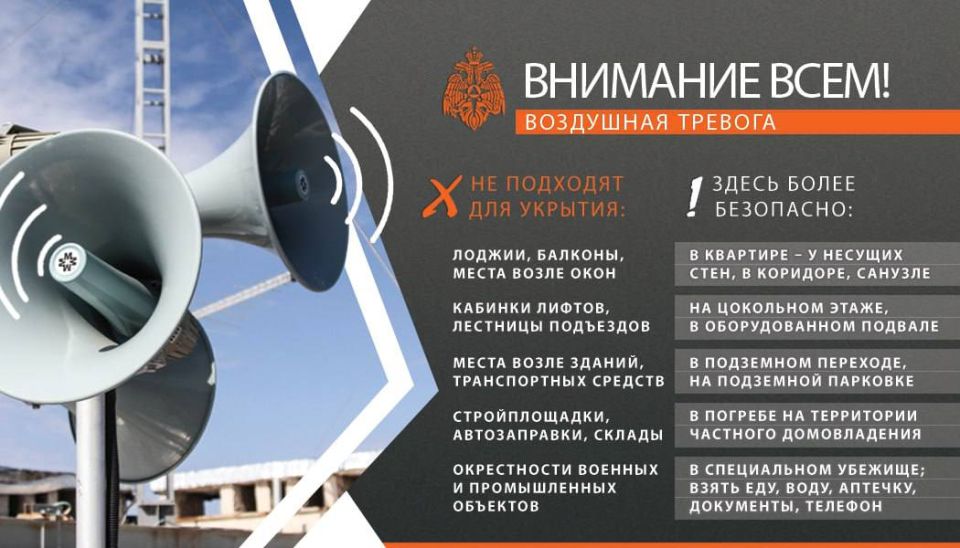 ВНИМАНИЕ ВСЕМ! ВОЗДУШНАЯ ТРЕВОГА!