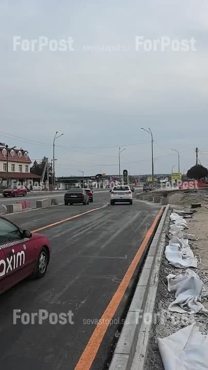 На развязке «огурец» открыли новый съезд