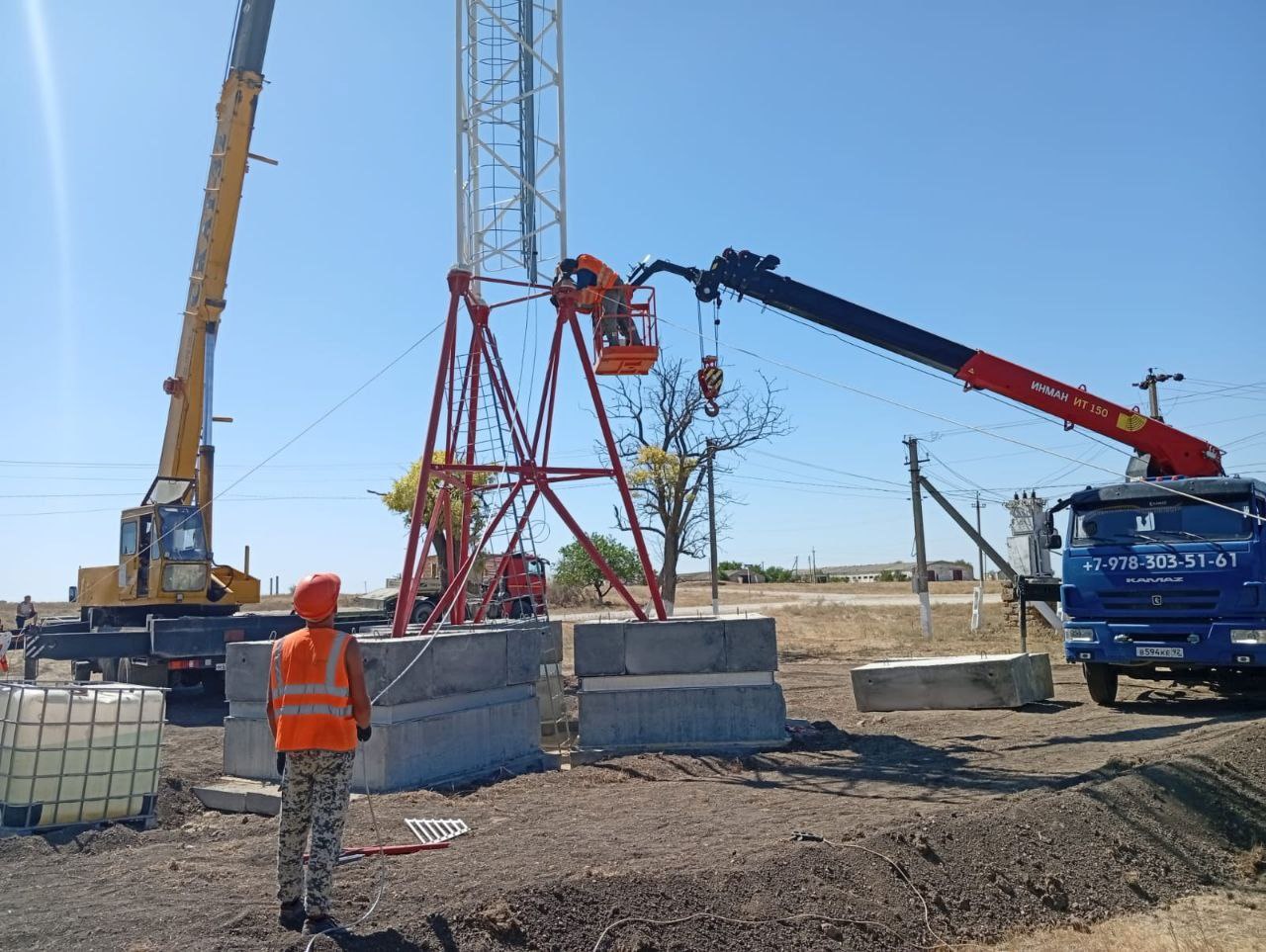 Юрий Гоцанюк: Строительство антенно-мачтовых сооружений – ключевой этап модернизации телекоммуникационной инфраструктуры, призванный повысить качество и доступность связи для населения