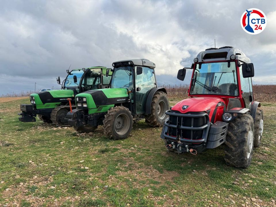 В одном из севастопольских хозяйств прошёл ежегодный техосмотр техники, которая работает на виноградниках
