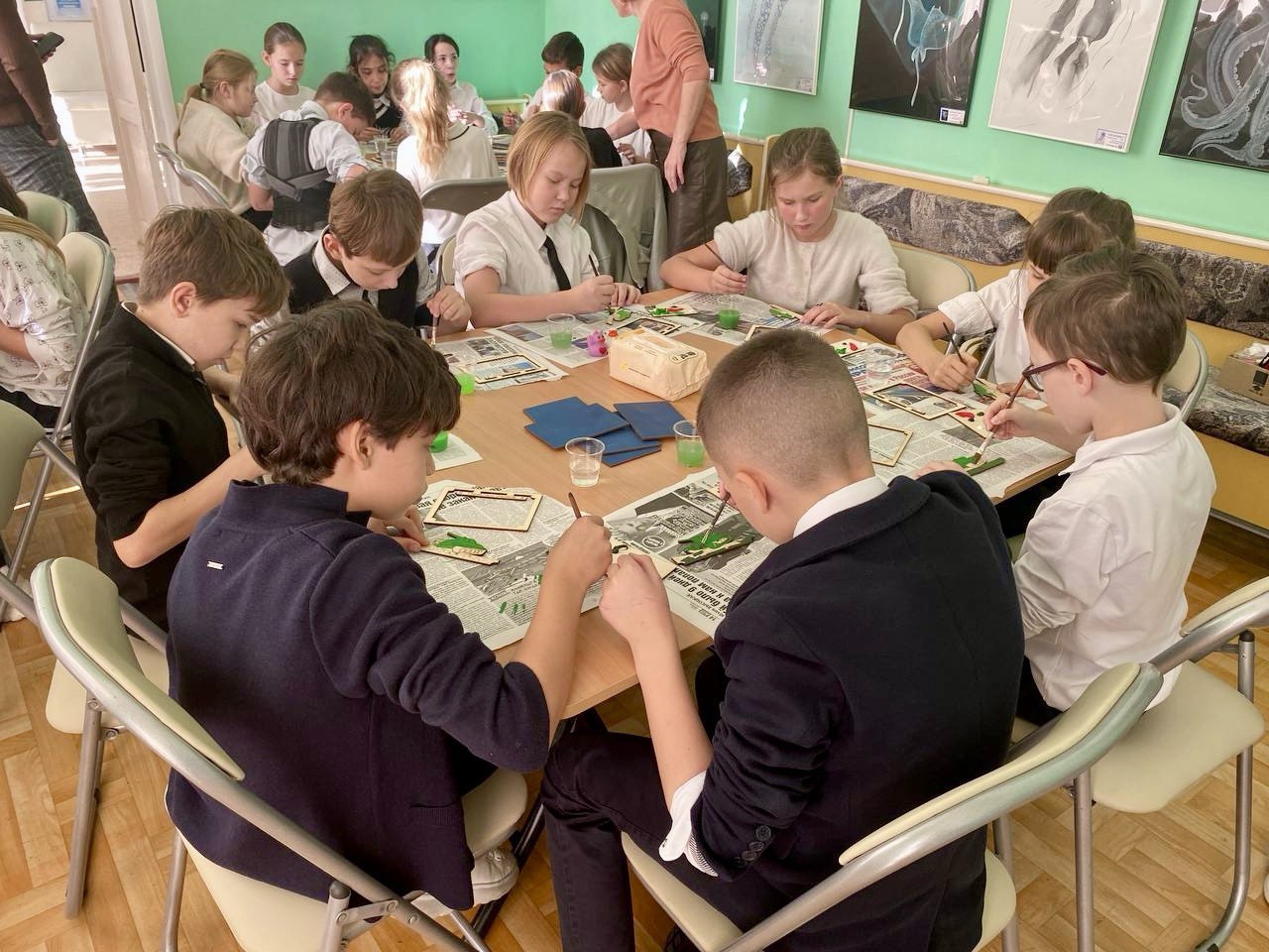 Творческая мастерская в честь Дня героев Отечества Творческая мастерская в честь Дня героев Отечества