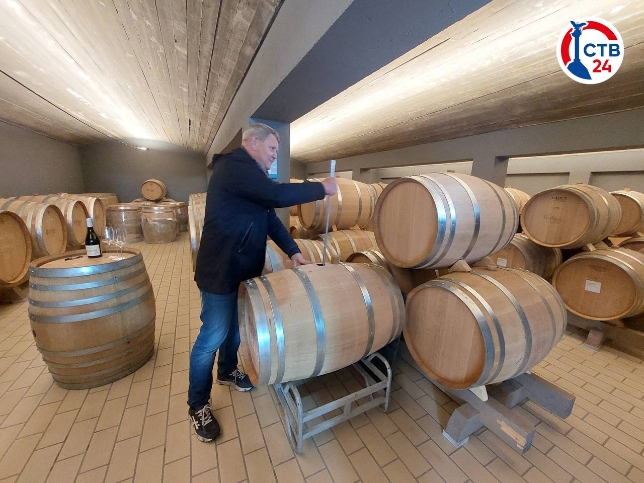 Семейное винодельческое хозяйство в Любимовке обновило оборудование благодаря господдержке