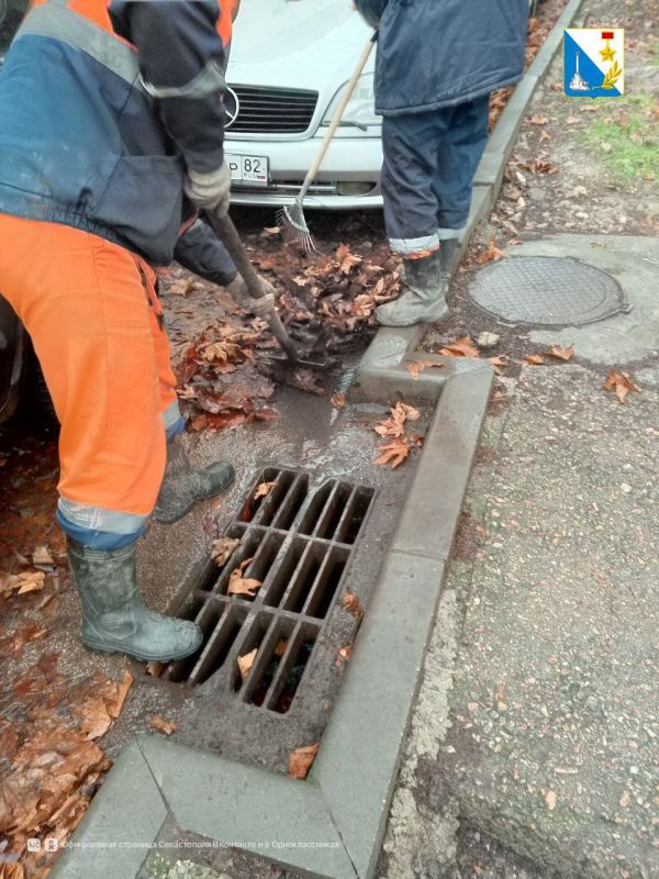 «Водоканал» усилил очистку ливневых сетей в Севастополе