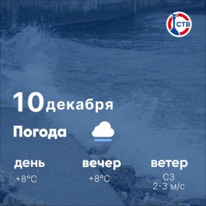 Доброе утро, севастопольцы! Сегодня дождливо и пасмурно