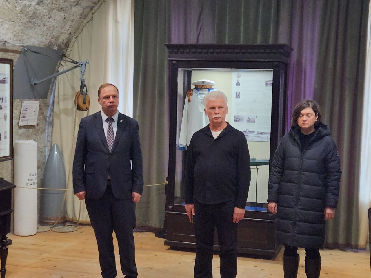 Александр Кулагин: В стенах Михайловской батареи открылась экспозиция, посвященная истории линкора Российского императорского флота "Императрица Мария" Александр Кулагин: В стенах Михайловской батареи открылась экспозиция, посвященная истории линкора Российского императорского флота "Императрица Мария"