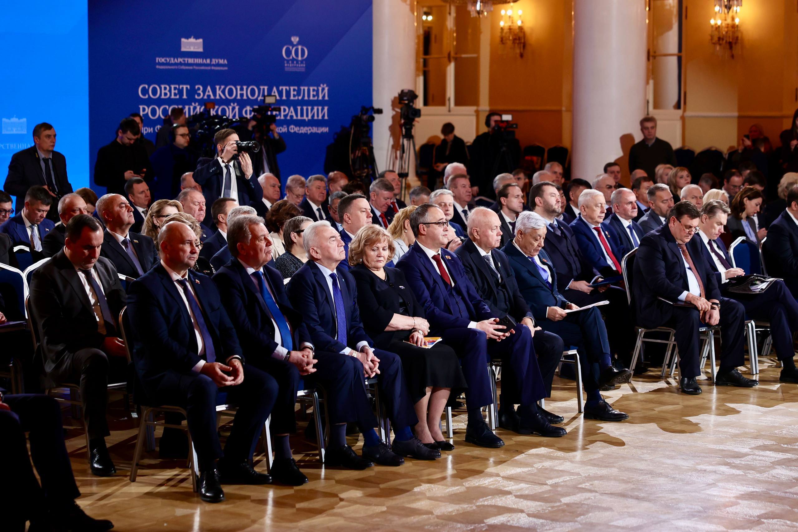 Владимир Немцев: Принял участие в заседании Президиума Совета законодателей, которое провели Первый заместитель Председателя Совета Федерации Андрей Яцкин и заместитель Председателя Госдумы РФ Ирина Яровая Владимир Немцев: Принял участие в заседании Президиума Совета законодателей, которое провели Первый заместитель Председателя Совета Федерации Андрей Яцкин и заместитель Председателя Госдумы РФ Ирина Яровая