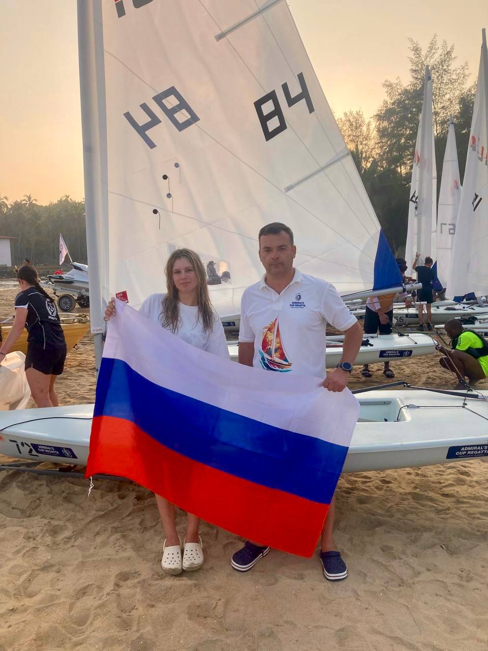 Сергей Резниченко: Полина Лощинина стала победителем XIV международной парусной регаты «Адмиральский кубок»