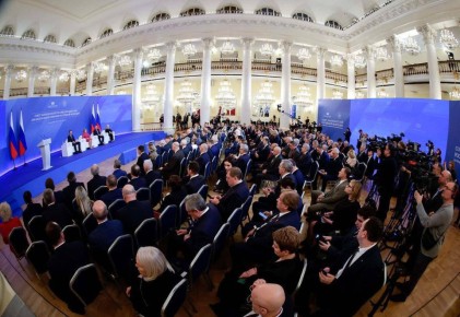 Владимир Немцев: Принял участие в пленарном заседание Совета законодателей РФ под руководством Председателя Совета Федерации Валентины Матвиенко и спикера Государственной Думы Вячеслава Володина