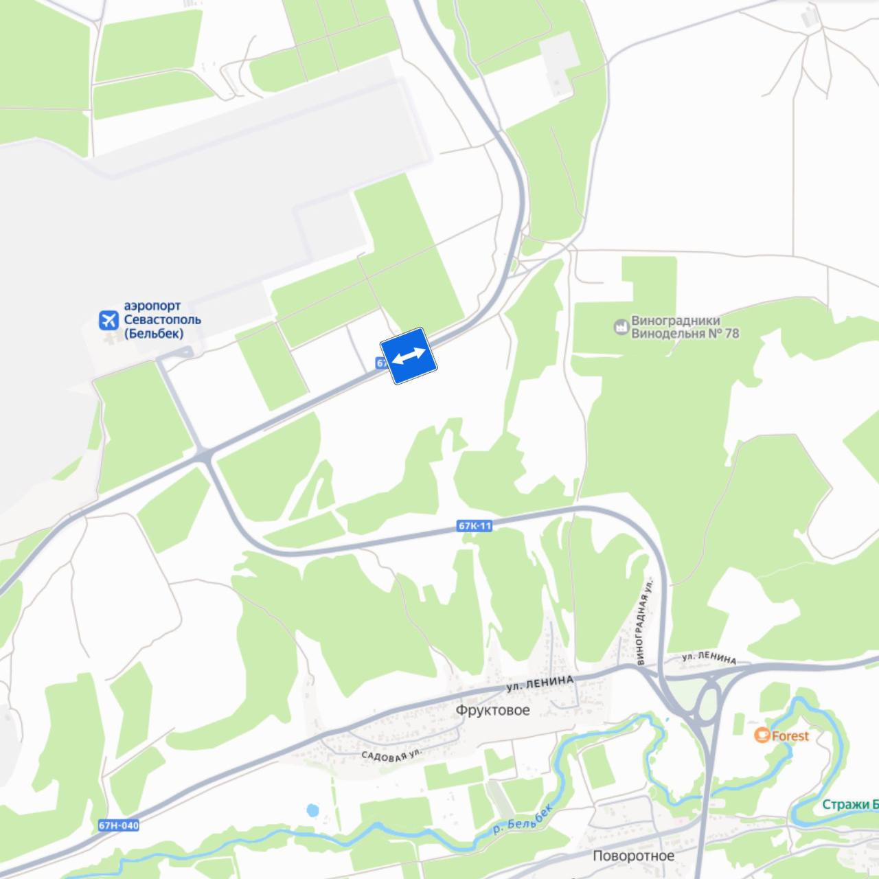 На подъезде к поселку Кача введут реверсивное движение