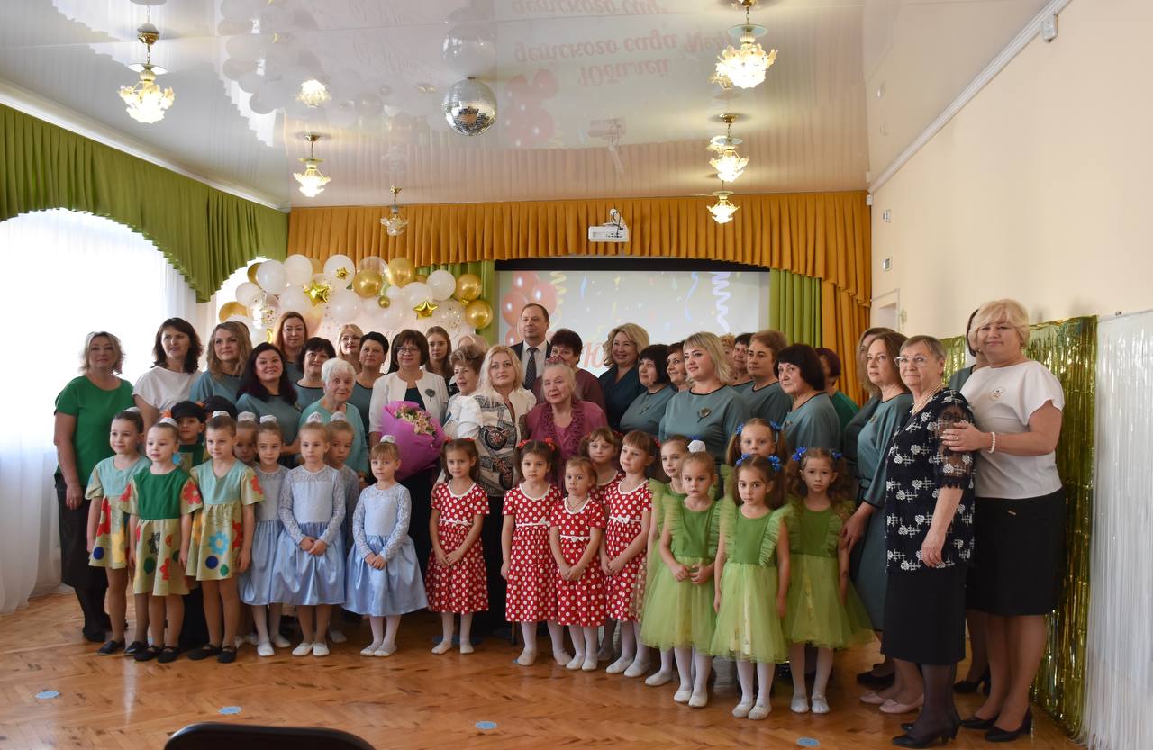 Детский сад №41 отметил 60-летний юбилей