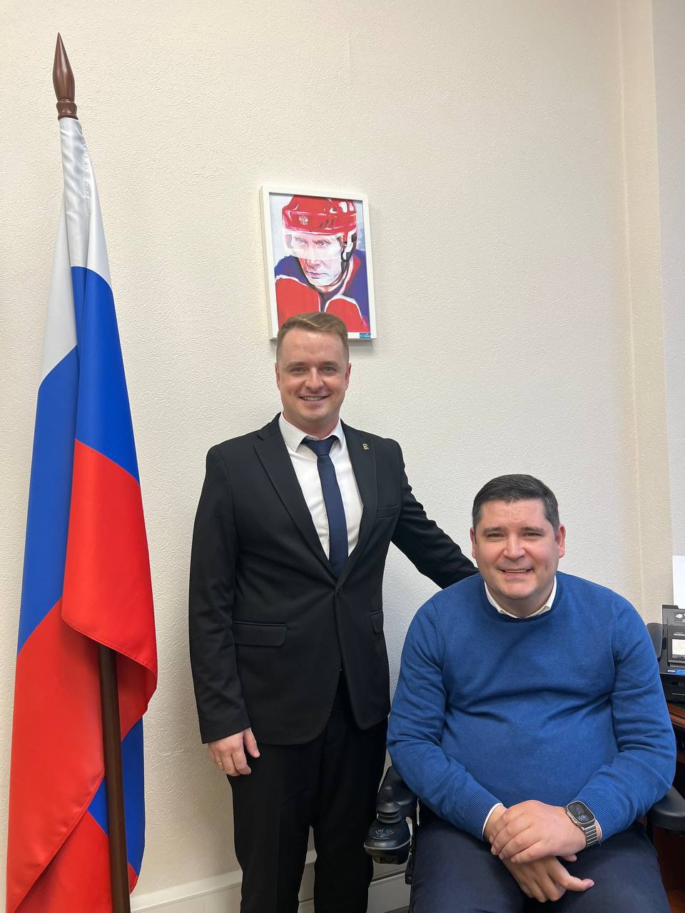 Денис Кондратьев: Накануне посмотрел ежегодную Прямую линию Президента России Владимира Путина вместе с первым заместителем председателя комитета по молодежной политике Государственной Думы Михаилом Сергеевичем Киселевым