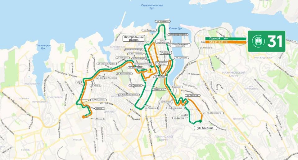 Маршрут №31 «Красная горка — площадь Восставших» продлят до ТЦ «Муссон»