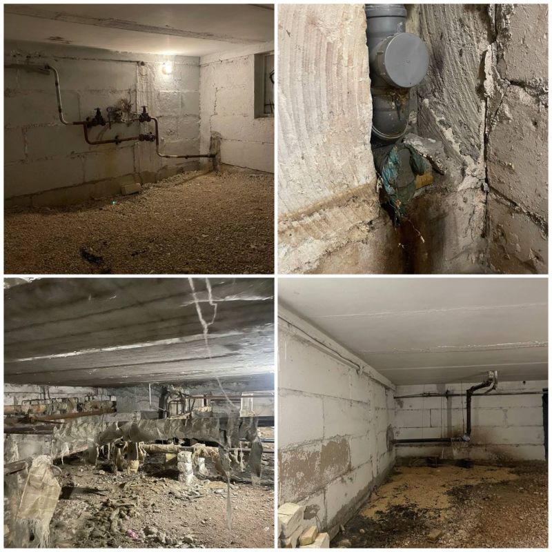 Сегодня Госжилнадзором Севастополя проведено обследование подвальных помещений, расположенных в многоквартирных домах по ул. Казачья бухта