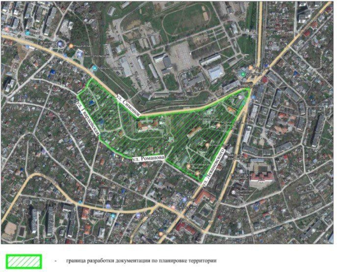 Общественные обсуждения документации по планировке территории «Проект планировки и проект межевания территории в районе ул. Симонок, г. Севастополь»