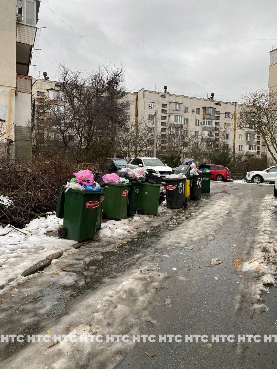 #нам_пишут. Снег в Севастополе растаял — и вскрылось интересное #нам_пишут. Снег в Севастополе растаял — и вскрылось интересное