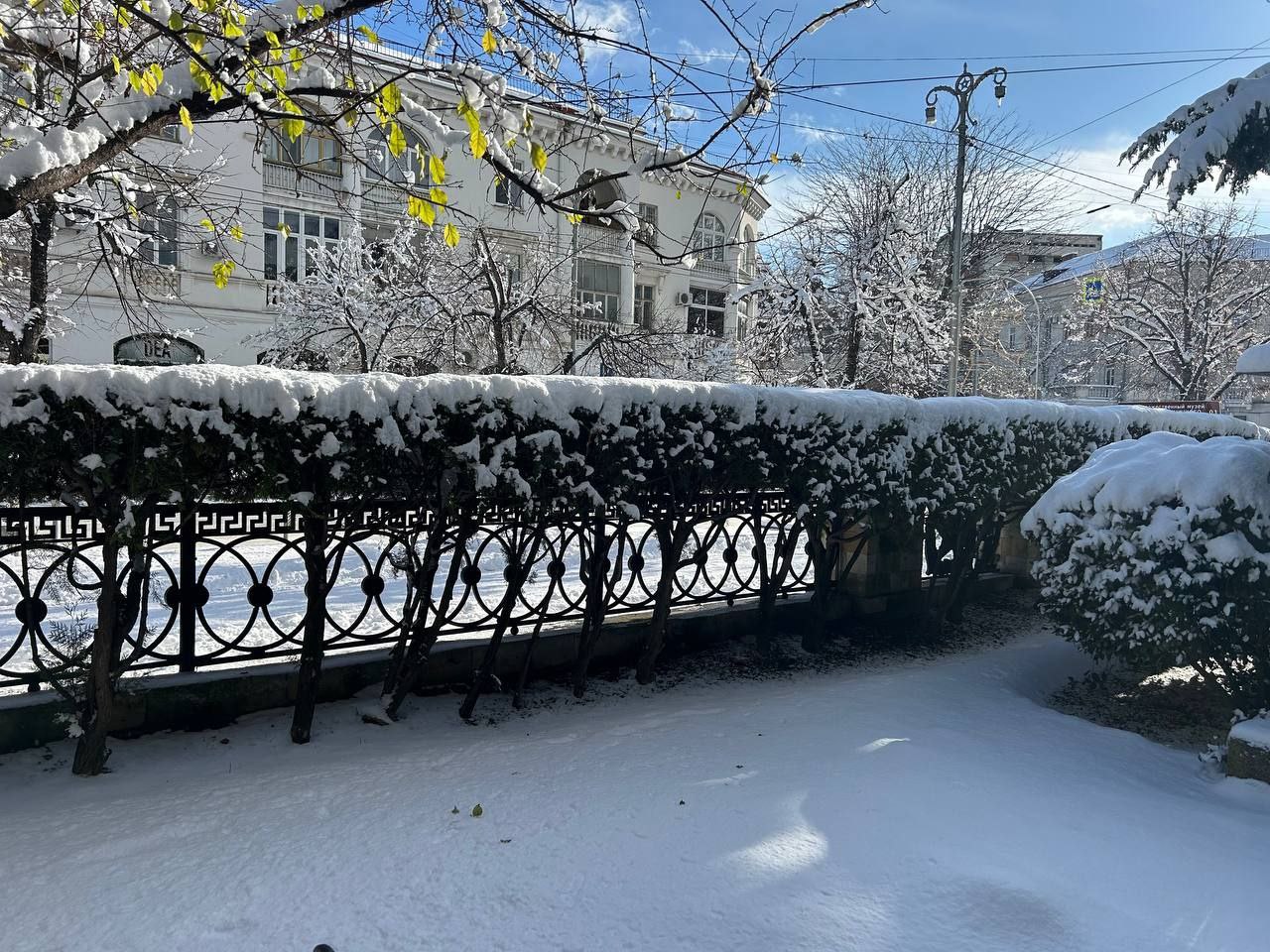 От снежного Севастополя остались только воспоминания ... и шедевральные снимки От снежного Севастополя остались только воспоминания ... и шедевральные снимки