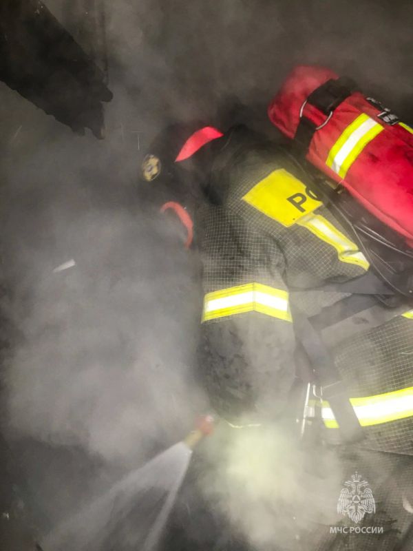 Потушили пожар, не допустив распространения Потушили пожар, не допустив распространения