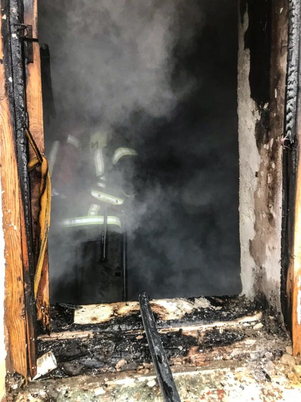 Потушили пожар, не допустив распространения Потушили пожар, не допустив распространения