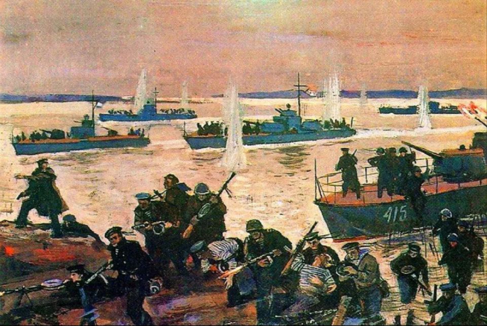 4 февраля 1943. Высадка десанта Цезаря Куникова на Малую Землю 4 февраля 1943. Высадка десанта Цезаря Куникова на Малую Землю