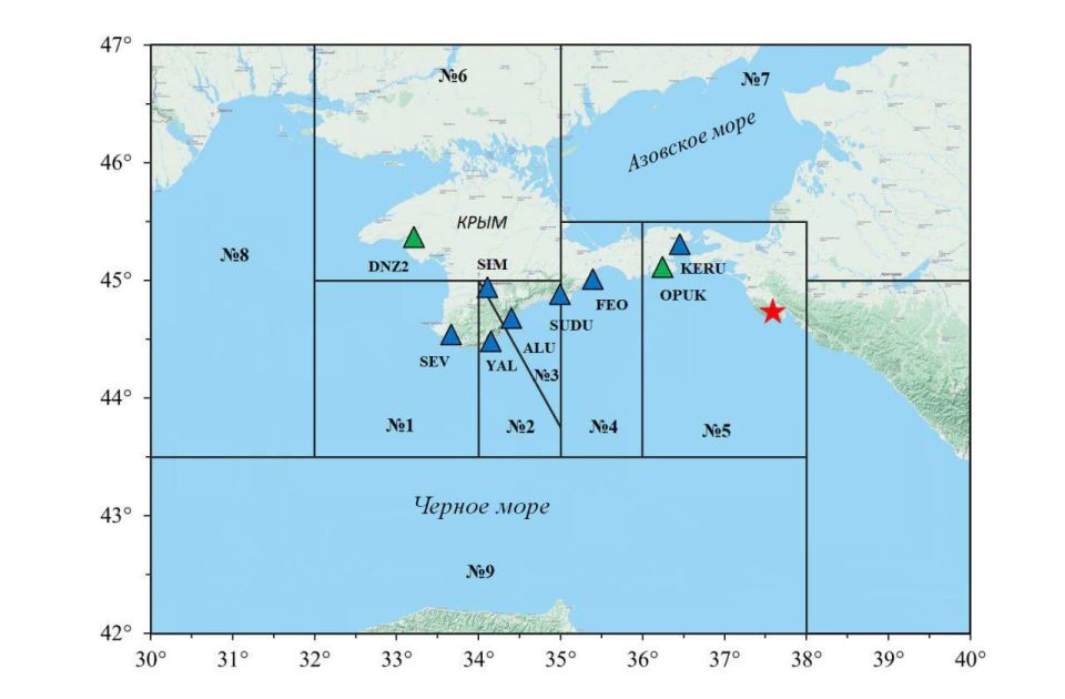 После землетрясения в районе Анапы сейсмическая волна дошла до Крыма