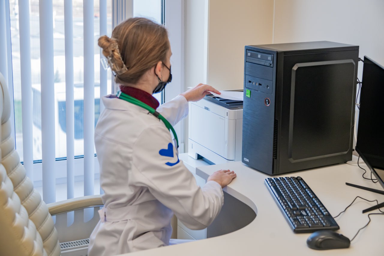 В конце января в Гагаринском районе открылась новая трёхэтажная поликлиника №7 на 400 посещений в смену, построенная по региональному проекту "Модернизация первичного звена здравоохранения" В конце января в Гагаринском районе открылась новая трёхэтажная поликлиника №7 на 400 посещений в смену, построенная по региональному проекту "Модернизация первичного звена здравоохранения"