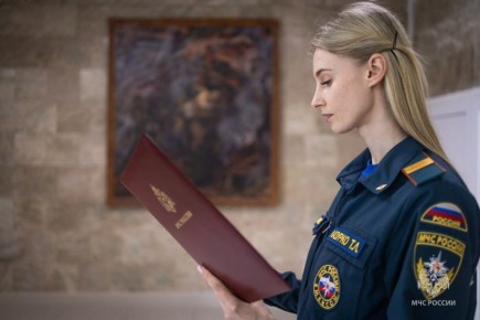 В канун Дня защитника Отечества сотрудники МЧС России по Севастополю принесли присягу